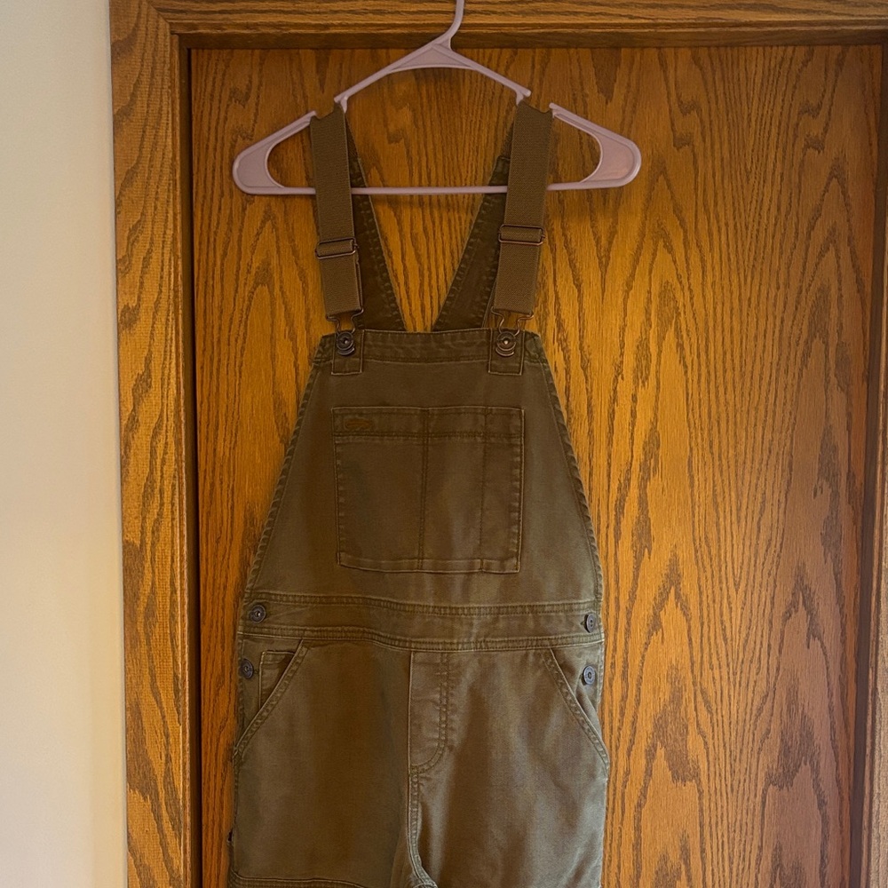 REI Olive Green Women's Overalls